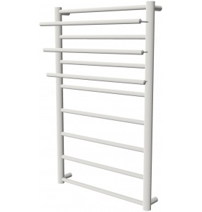 Біла сушарка для рушників Elegant 8 RAL9016 драбинка 850x482, white
