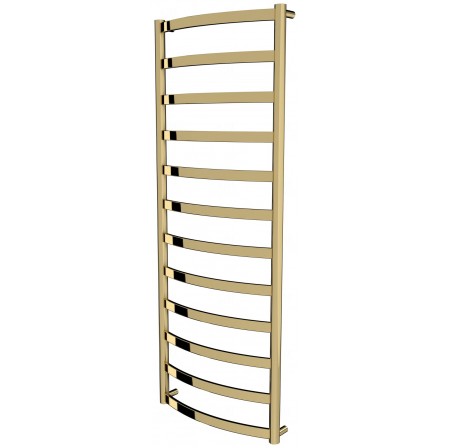Рушникосушка Maxima 12 золото драбинка 1250x482, gold