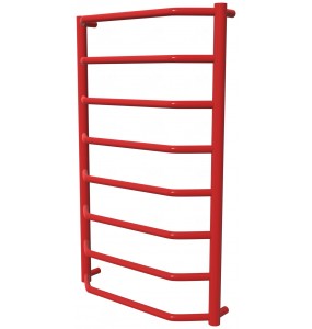 Рушникосушка Standart 8 червона RAL3020 драбинка 850x532, red
