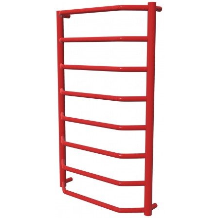 Рушникосушка Standart 8 червона RAL3020 драбинка 850x532, red