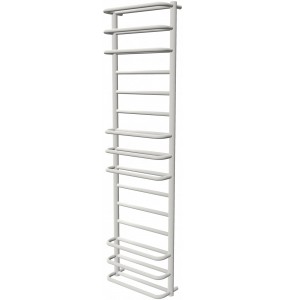 Біла сушарка для рушників Comfort 15 RAL9016 драбинка 1550x432, white