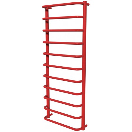 Червона рушникосушка Modern 11 RAL3020 драбинка 1150x482, red