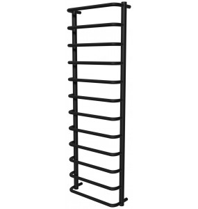 Сушарка для рушників Modern 12 чорна RAL9005 драбинка 1250x432, black