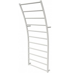 Біла рушникосушка Wave 11 RAL9016 драбинка 1140x475, white