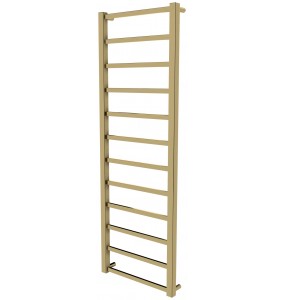 Рушникосушка Quatro 12 золото драбинка 1250x430, gold