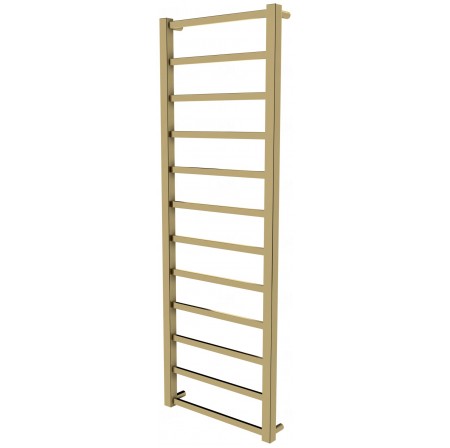 Рушникосушка Quatro 12 золото драбинка 1250x430, gold
