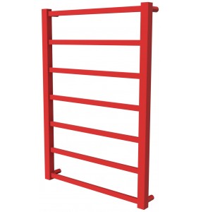 Рушникосушилка Quatro 7 червона RAL3020 драбинка 750x530, red