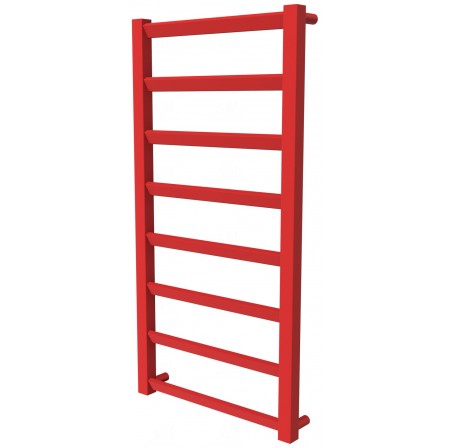 Рушникосушка Slide 8 червона RAL3020 драбинка 850x430, red