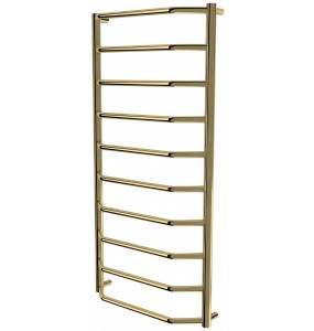 Рушникосушка Standart 10 золото драбинка 1050x532, gold