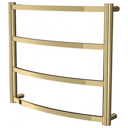 Сушарка для рушників Elite 4 золото драбинка 450x532, gold