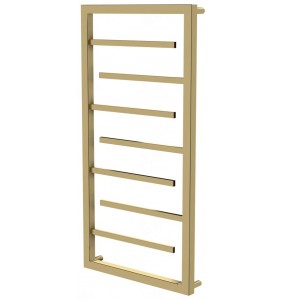 Рушникосушилка Prestige 7 золото драбинка 850x480, gold