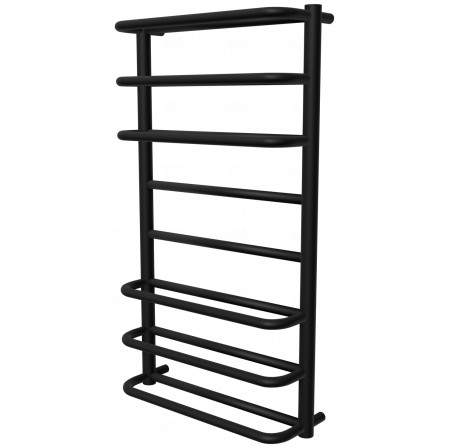 Чорна рушникосушка Comfort 8 RAL9005 драбинка 850x482, black