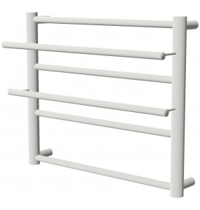 Біла сушка для рушників Elegant 4 RAL9016 драбинка 450x482, white