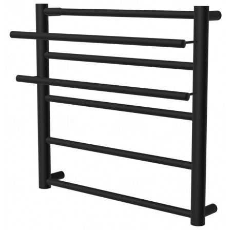 Чорна сушарка для рушників Elegant 5 RAL9005 драбинка 550x482, black