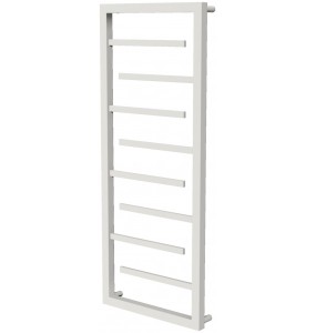 Біла сушка для рушників Prestige 8 RAL9016 драбинка 950x430, white
