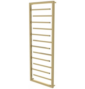 Рушникосушка Prestige 12 золото драбинка 1350x530, gold