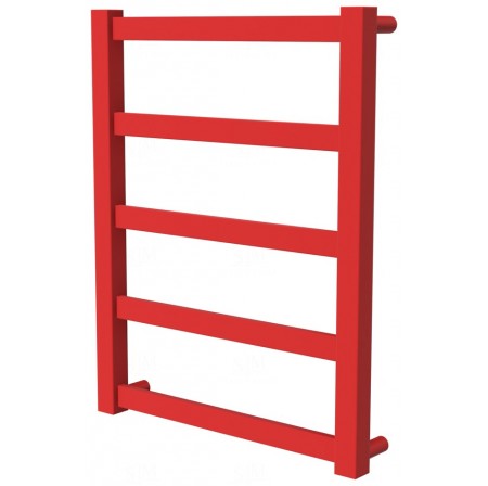 Сушарка для рушників Extra 5 червона RAL3020 драбинка 550x430, red