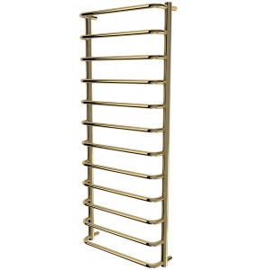 Золота сушарка для рушників Modern 12 драбинка 1250x532, gold