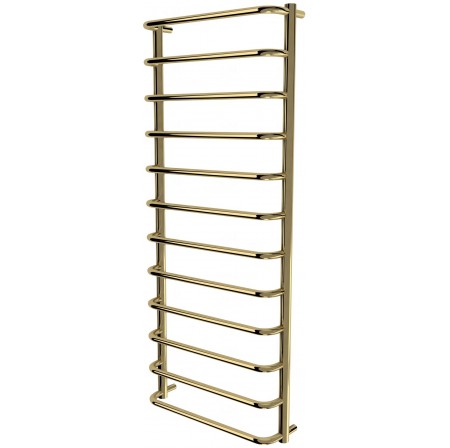 Золота сушарка для рушників Modern 12 драбинка 1250x532, gold
