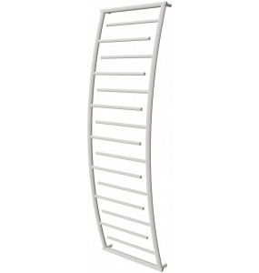 Біла сушарка для рушників Atlantica 15 RAL9016 драбинка 1650x532, white