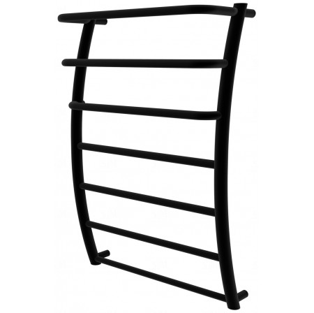 Рушникосушка Breeze 7 чорна RAL9005 драбинка 750x532, black