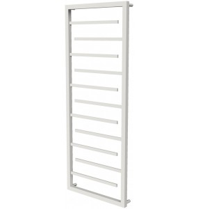 Біла рушникосушка Prestige 11 RAL9016 драбинка 1250x530, white