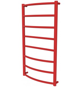 Червона сушарка для рушників Classic 8 RAL3020 драбинка 850x482, red