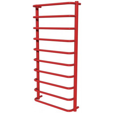 Рушникосушка Modern 10 червона RAL3020 драбинка 1050x532, red