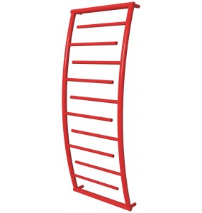 Рушникосушка Atlantica 10 червона RAL3020 драбинка 1150x482, red