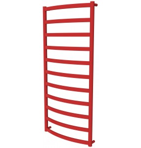 Червона сушарка для рушників Maxima 11 RAL3020 драбинка 1150x532, red