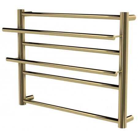 Сушарка для рушників Elegant 4 золото драбинка 450x532, gold