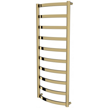 Золота рушникосушка Maxima 10 драбинка 1050x432, gold