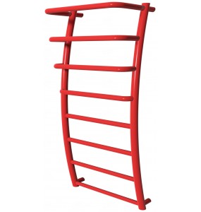 Червона сушарка для рушників Breeze 8 RAL3020 драбинка 850x432, red