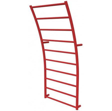 Сушка для рушників Wave 10 червона RAL3020 драбинка 1040x475, red