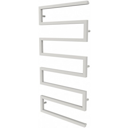 Біла сушарка для рушників Ultra 7 RAL9016 змійка 1230x600, white