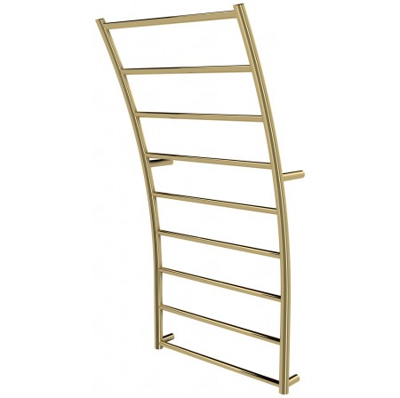 Золота сушарка для рушників Wave 9 драбинка 940x475, gold