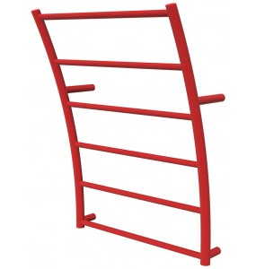 Червона рушникосушилка Wave 6 RAL3020 драбинка 640x475, red