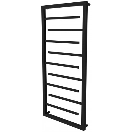 Чорна сушка для рушників Prestige 9 RAL9005 драбинка 1050x530, black