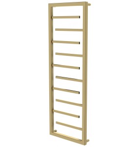 Золота рушникосушка Prestige 10 драбинка 1150x430, gold