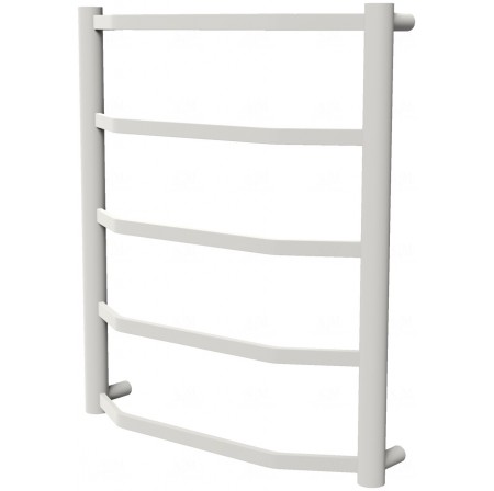 Біла сушка для рушників Luxe 5 RAL9016 драбинка 550x482, white