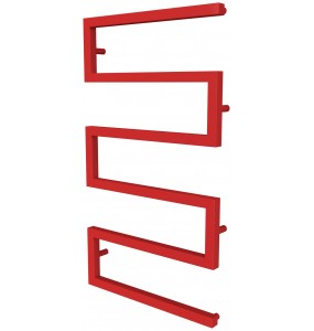 Рушникосушка Ultra 5 червона RAL3020 змійка 930x500, red