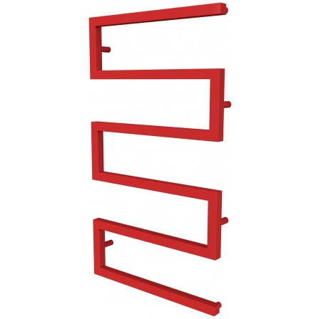 Рушникосушка Ultra 5 червона RAL3020 змійка 930x500, red