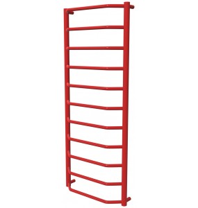 Сушарка для рушників Standart 11 червона RAL3020 драбинка 1150x482, red