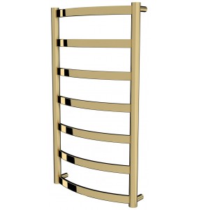 Рушникосушка Maxima 7 золото драбинка 750x432, gold