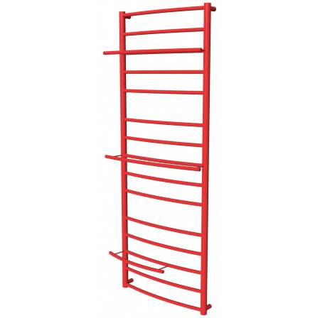 Червона сушка для рушників Safo 15 RAL3020 драбинка 1400x532, red