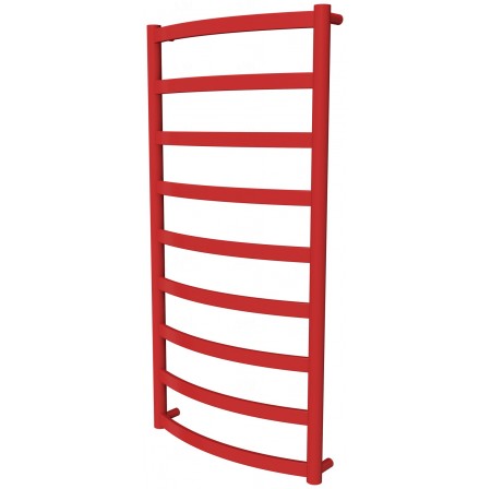 Червона рушникосушилка Maxima 9 RAL3020 драбинка 950x482, red