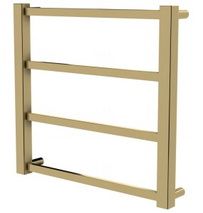 Рушникосушка Quatro 4 золото драбинка 450x480, gold