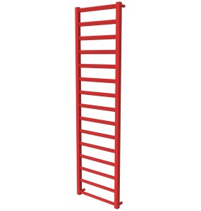 Сушка для рушників Slide 15 червона RAL3020 драбинка 1550x430, red