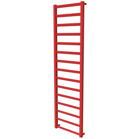 Сушка для рушників Slide 15 червона RAL3020 драбинка 1550x430, red