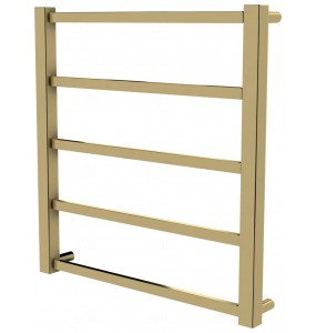 Рушникосушилка Quatro 5 золото драбинка 550x530, gold